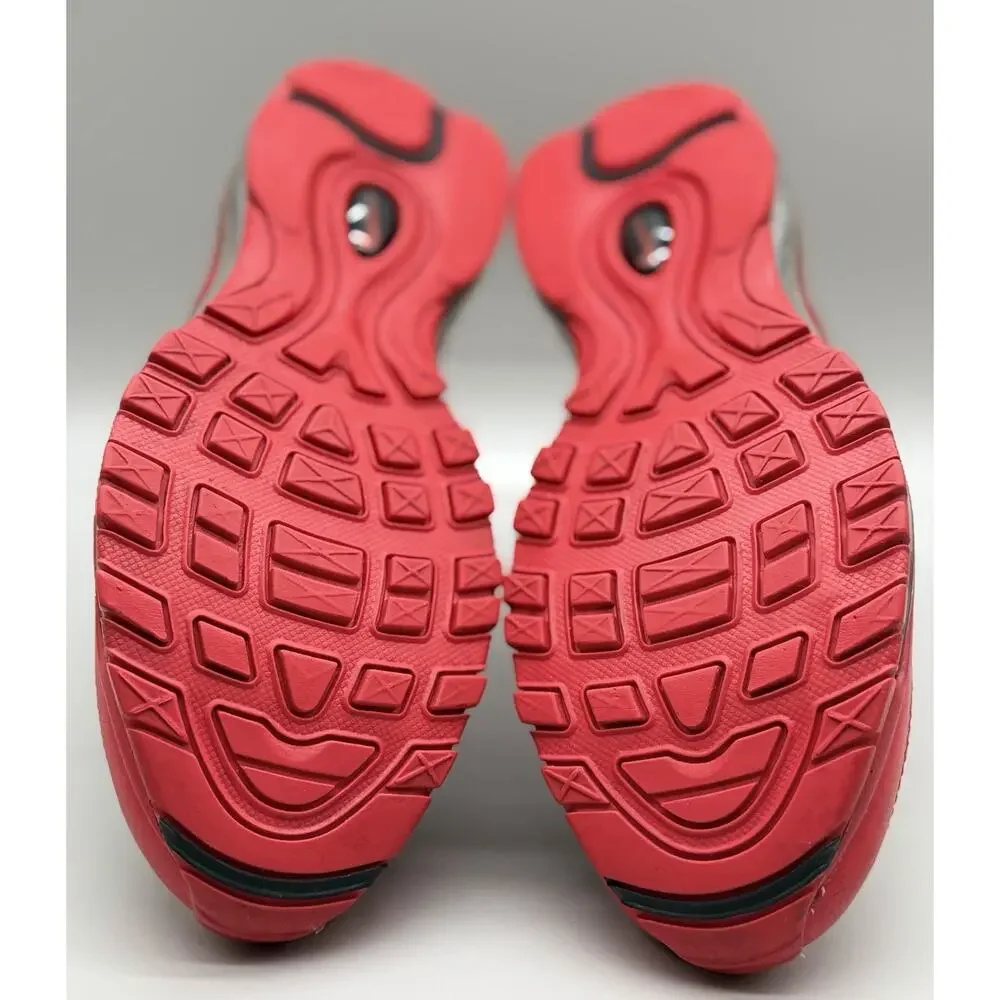 Women’s 8 Nike Air Max 97 Leopard Pack Red Black BV6113-600 Pre-owned